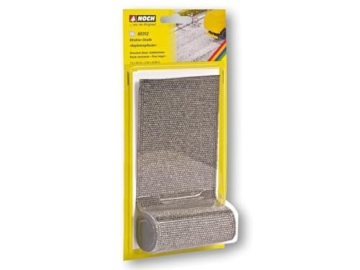 NOCH® Struktur-Straße „Kopfsteinpflaster“, realistisches Modellbau Kopfsteinpflaster für die Spurweite H0, 7,5 cm breit und 50 cm lang - 2