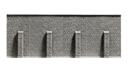 NOCH® Stützmauer „extra lang“, perfekte Steinmauer für H0 Modellbau, Hartschaum für realistische Landschaften - 1