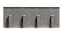 NOCH Stützmauer, ideal für Modellbau, Hartschaum Mauer, 19,8 x 7,4 cm zum Stützen in der Modell-Landschaftsbebauung - 1