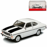Opel Kadett B Coupe Rallye 3 Türer Weiss mit Schwarz 1965-1973 H0 1/87 Herpa Modell Auto - 1