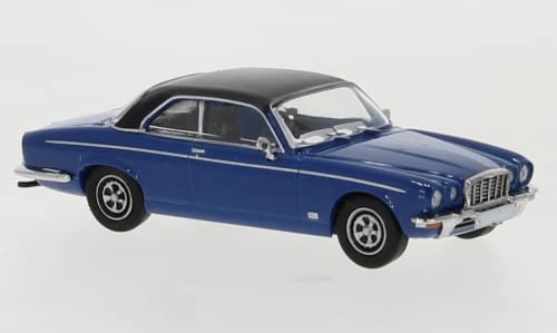PCX87 PCX870166 kompatibel mit Jaguar XJ-C, 1973, dunkelblau/Mattschwarz, 1:87, Fertigmodell - 1