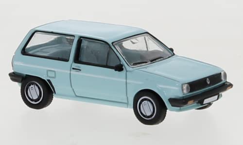 PCX87 PCX870334 kompatibel mit VW Polo II Fox, helltürkis/Dekor, 1985, 1:87, Fertigmodell - 1