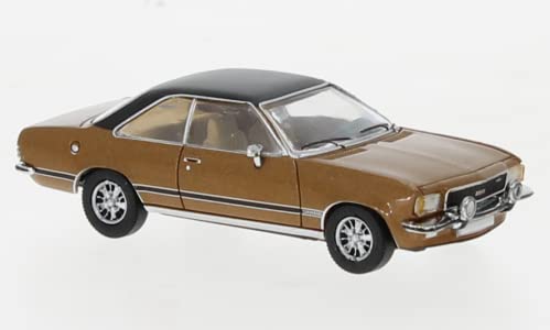PCX87 PCX870346 kompatibel mit Opel Commodore B Coupe, metallic-braun/matt-schwarz, 1972, 1:87, Fertigmodell - 1