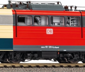 Piko 47210 TT E-Lok 151 129 Retro Railpool, DB AG, Ep. VI, DC-Sound - 3