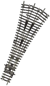 Piko 55225 - Weiche 3-Wege W3, Silber - 1