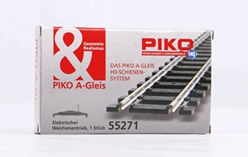 Piko 55271 Elektrischer Weichenantrieb Spur H0 A-Gleis, Schwarz - 2