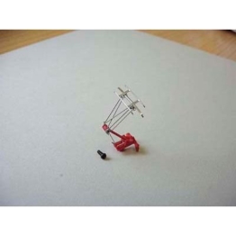 Piko 56156 - Stromabnehmer Hobby-Loks Metall-Unterarm rot - 1