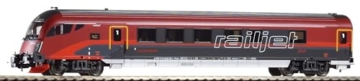 Piko 57672 H0 Railjet der OeBB Steuerwagen, Rot - 2