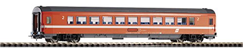 Piko 58660 Schnellzugwagen Eurofima 2 Klasse, ÖBB, Ep. IV, Schienenfahrzeug, orange - 1
