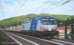 Piko 59596 E-Lok BR 191.1 InRail VI + DSS PluX22, weiß/blau - 1