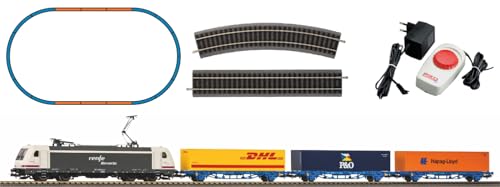 Piko 96900 H0-Analoges Startset mit E-Lok TRAXX und Güterzug, RENFE, Ep.VI - 1