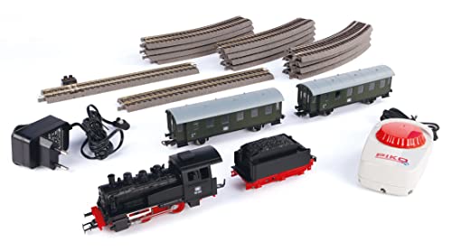 Piko H0 57112 H0 Start-Set Personenzug, Schwarz - 3