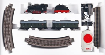 Piko H0 57112 H0 Start-Set Personenzug, Schwarz - 4