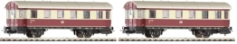 Piko H0 57633 H0 2.Kl. Personenwagen B 2. Klasse der DR, M, Blau (Packung mit 2) - 1