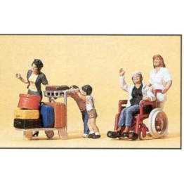 Preiser 10465 H0 Reisende - 1