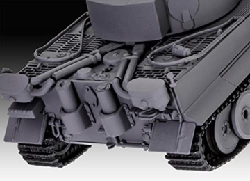 Revell 03508 Tiger World of Tanks Modellbausatz für Einsteiger mit dem Easy-Click-System Farbig - 6