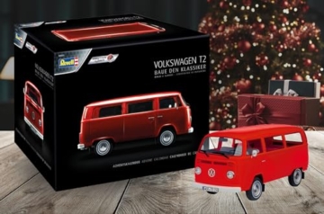 Revell Adventskalender, VW T2 Bus mit Easy-Click-System in 24 Tagen zum Modellbus, Adventskalender für Jungen, Mädchen & Erwachsene ab 10 Jahren, Geschenk zu Weihnachten - 3