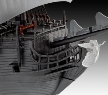 Revell Easy Click, 05499 Black Pearl, Modellbausatz, Maßstab 1:150, 26cm, 1:150/26 cm - 3