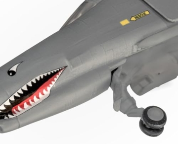 Revell Easy-Click Modellbausatz F-4E Phantom I Legendäres USAF-Kampfflugzeug 1:100 I Detailreich mit Fahrwerk, Lenkwaffen und 2 Zusatztanks I Stecksystem, kein Kleben I Für Modellbau-Einsteiger ab 10. - 4