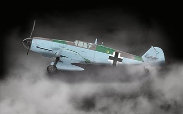 Revell Easy-Click Modellbausatz Messerschmitt Bf109 I Legendärer Jagdflieger des 2. Weltkriegs I Maßstab 1:72 I Detailreich, Stecksystem, kein Kleben I Für Modellbau-Einsteiger ab 10