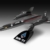 Revell Easy-Click Modellbausatz SR-71 Blackbird I Legendäres USAF-Spionageflugzeug 1:144 I Detailreich, einfacher Zusammenbau durch Stecksystem I Kein Kleben I Für Modellbau-Einsteiger ab 10 - 3