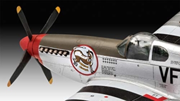 Revell Easy-Click-System Modellbausatz P-51D Mustang und Me262 A-1a I Maßstab 1:72 I Legendäre Kampfflugzeuge des 2 Weltkriegs I Mit Bewaffnung I Kein Kleben notwendig I Für Einsteiger ab 10 Jahren - 6
