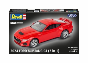 Revell Modellbau 2024 Ford Mustang GT (2 in 1) (Click System) - 2