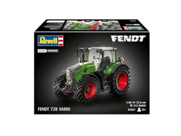Revell Modellbau Fendt 728 Vario Tractor (Click System) - 2