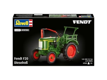 Revell Modellbau Fendt F20 Dieselroß Traktor Click System - 2