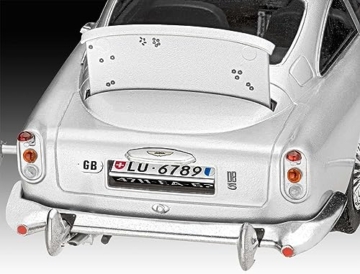 Revell Modellbausatz I Aston Martin DB5 I James Bond 007 Goldfinger I 90 Teile I Maßstab 1:24 I für Kinder und Erwachsene ab 10 Jahren I mit Pinsel und Farben - 5
