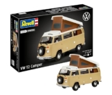 Revell Nice Price Modellbausatz I VW T2 Camper I Maßstab 1:24 I 112 Teile I Für Kinder und Erwachsene ab 10 Jahren I Oldtimer Modellbausatz zum selber nachbauen I Authentisch und Detailreich - 1