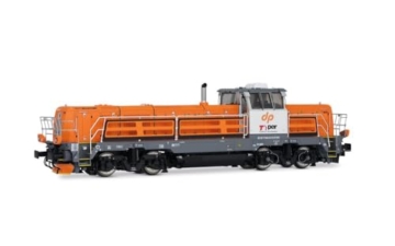 Rivarossi HR2923 Dinazzano Po/TPER, Diesellokomotive Effishunter 1000, orange/hellgrau, Ep. VI Diesellokomotive - 1