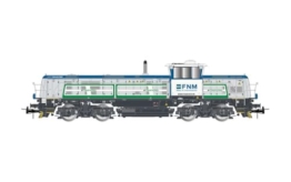 Rivarossi HR2924 FNM/Trenord, Diesellokomotive Effishunter 1000, grau/blau/grün, Ep. VI Diesellokomotive - 1