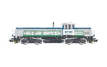 Rivarossi HR2924 FNM/Trenord, Diesellokomotive Effishunter 1000, grau/blau/grün, Ep. VI Diesellokomotive - 1