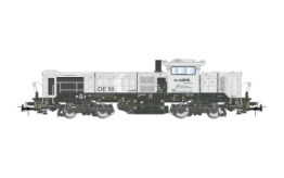 Rivarossi HR2969 FS Mercitalia SundT, Diesellokomotive Vossloh DE 18, graue Lackierung, Ep. VI, Diesellokomotive - 1