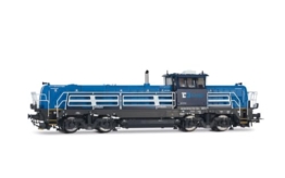 Rivarossi HR2972 ČD Cargo, Diesellokomotive Effishunter 1000, blau, Neue Betriebsnummer, Diesellokomotive Epoche VI - 1