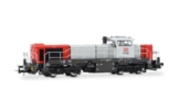 Rivarossi HR2989 DB Cargo, Vossloh DE 18 Diesellokomotive, rot/graue Lackierung, Ep. VI, Modellbahn-Diesellokomotive, ab 14 Jahren - 1