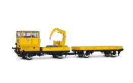 Rivarossi HR2990 DB, KLV 53, gelbe Lackierung, Baureihe III, Diesellokomotive - 1