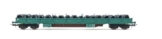 Rivarossi HR6553 FS, 4-achsiger Rungenwagen Bauart Res, grüne Lackierung, beladen mit Drahtspulen, Ep. VI Modelleisenbahn – Schienenfahrzeuge – Waggons - 1