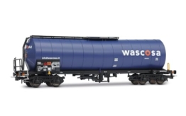 Rivarossi WASCOSA, 4-achsiger Kesselwagen, Blaue Lackierung, Ep; vI, Blau - 1