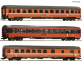 Roco 3-TLG. Set Eucority-Wagen EC 60 Maria Theresia ÖBB | Set #1 | DC | Spur H0#74043 - 1