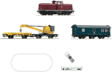 Roco 5110004 H0 z21 Start Digital-Set Diesellok BR 211 mit Kranzug der DB - 5