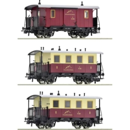 Roco 6200063 H0 3er-Set Zahnradbahn-Personenzug der Sonnblick-Bahn - 1