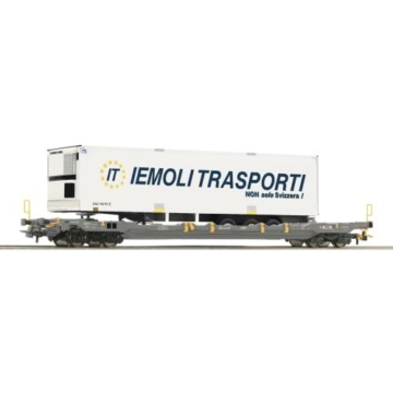 Roco 6600066 H0 Taschenwagen T5, HUPAC, Ep. VI 'Spedition Iemoli' - 1