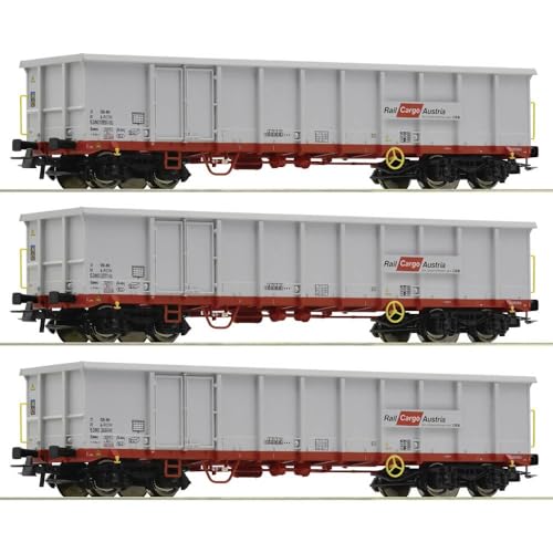 Roco 6600121 H0 3er-Set Offene Güterwagen der ÖBB - 1