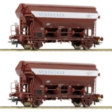 Roco 6600124 H0 2er-Set Schwenkdachwagen der DB - 1
