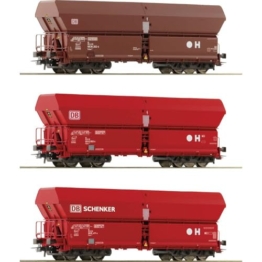 Roco 6600135 H0 3er-Set Selbstentladewagen der DB AG - 1