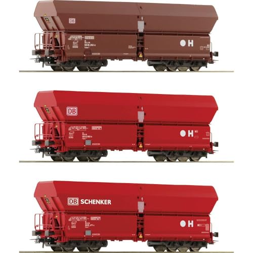 Roco 6600135 H0 3er-Set Selbstentladewagen der DB AG - 1