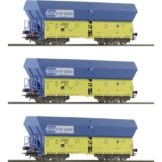 Roco 6600136 H0 3er-Set Selbstentladewagen der PKP - 1