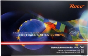 Roco 7520062 H0 E-Lok Rh 1116 Fußball vereint Europa der ÖBB - 4